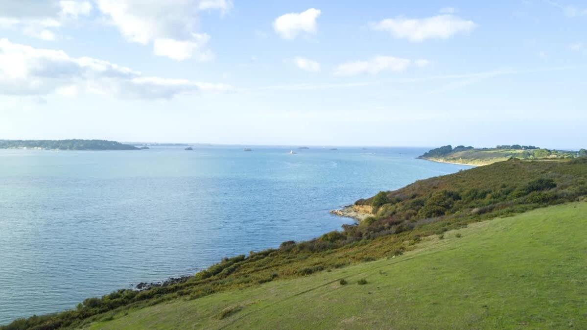 Kermartin - Maison De Famille Avec Vue Sur La Baie De Morlaix Plouézocʼh Екстериор снимка