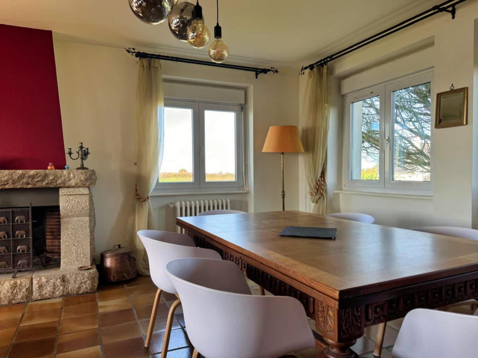 Kermartin - Maison De Famille Avec Vue Sur La Baie De Morlaix Plouézocʼh Екстериор снимка