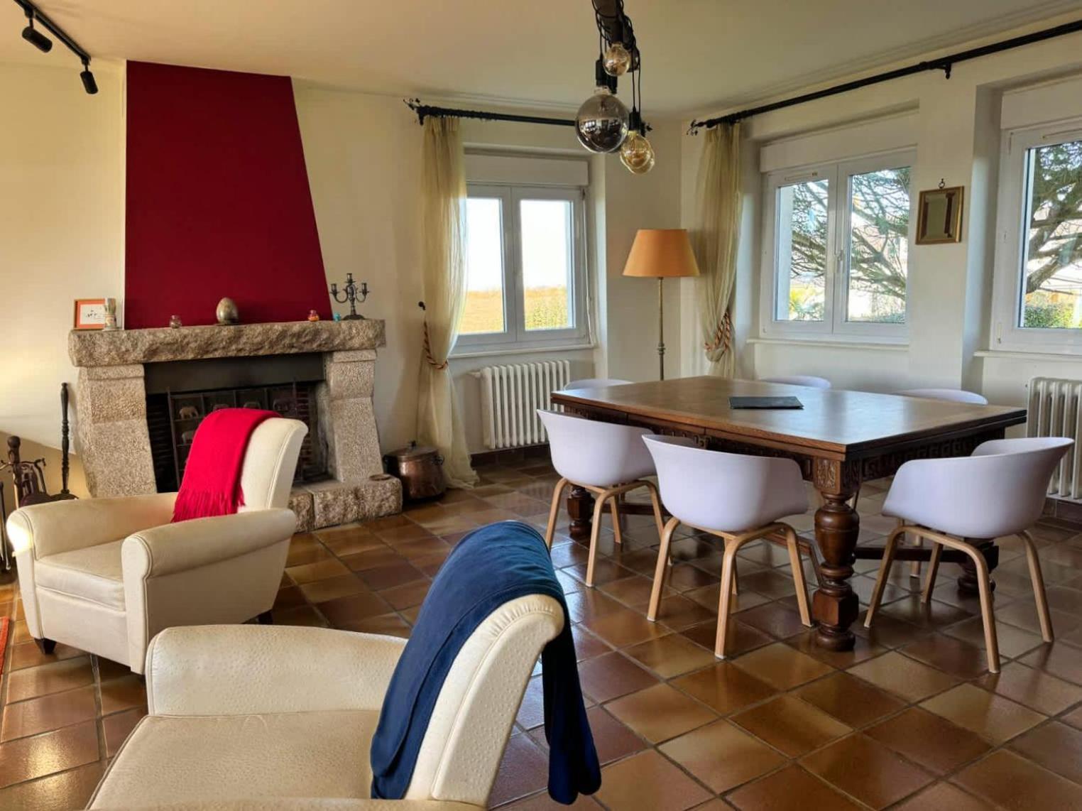 Kermartin - Maison De Famille Avec Vue Sur La Baie De Morlaix Plouézocʼh Екстериор снимка
