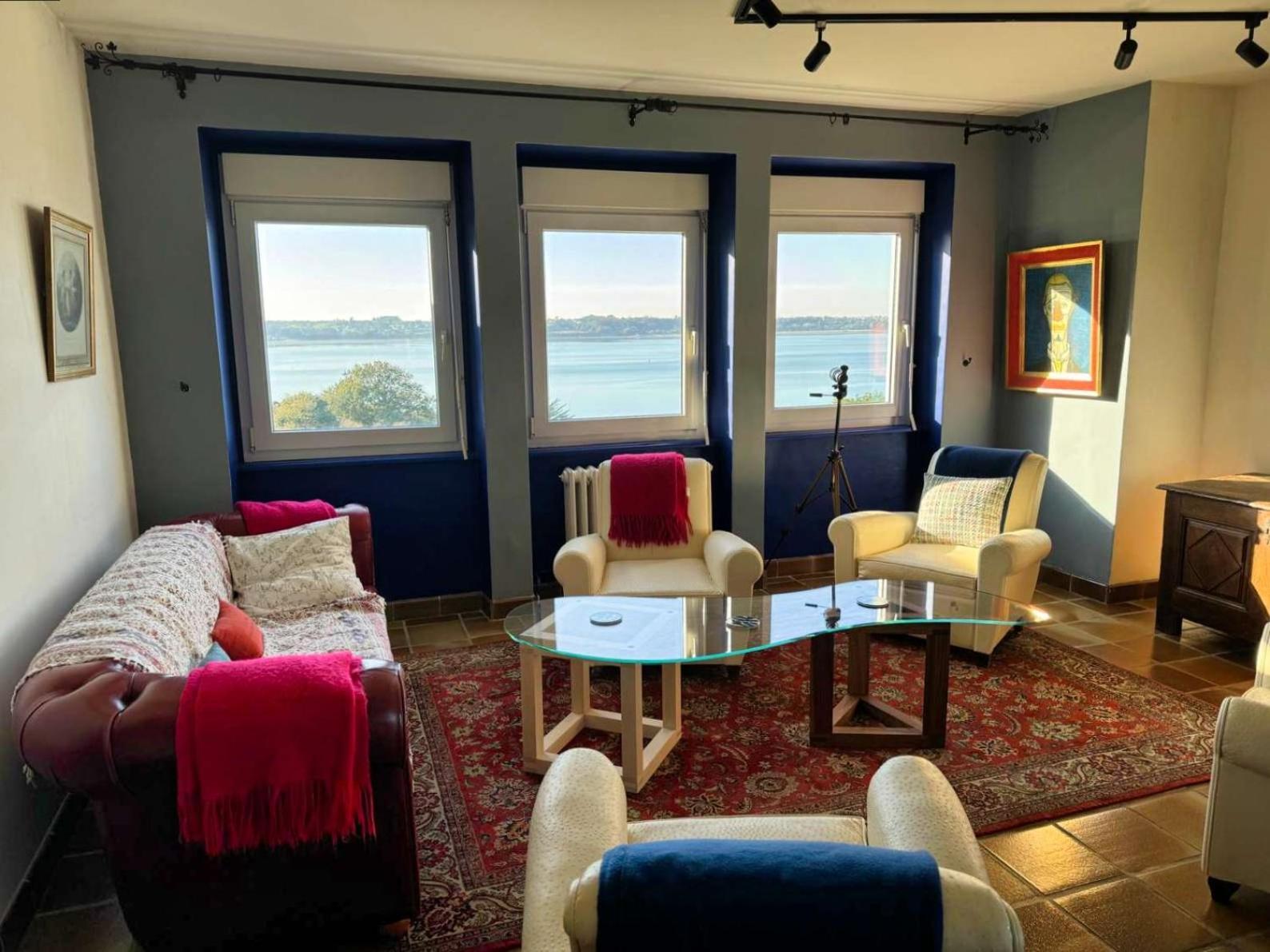 Kermartin - Maison De Famille Avec Vue Sur La Baie De Morlaix Plouézocʼh Екстериор снимка